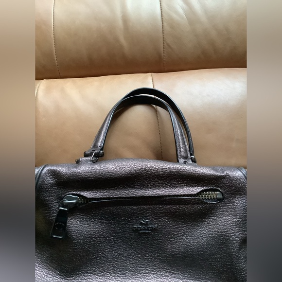 Coach tote  leather bag